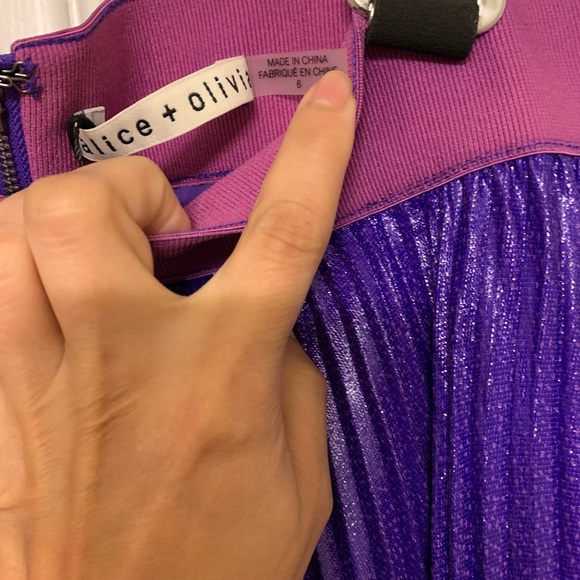 NWT Alice & Olivia Katz Skirt - Picture 10 of 11